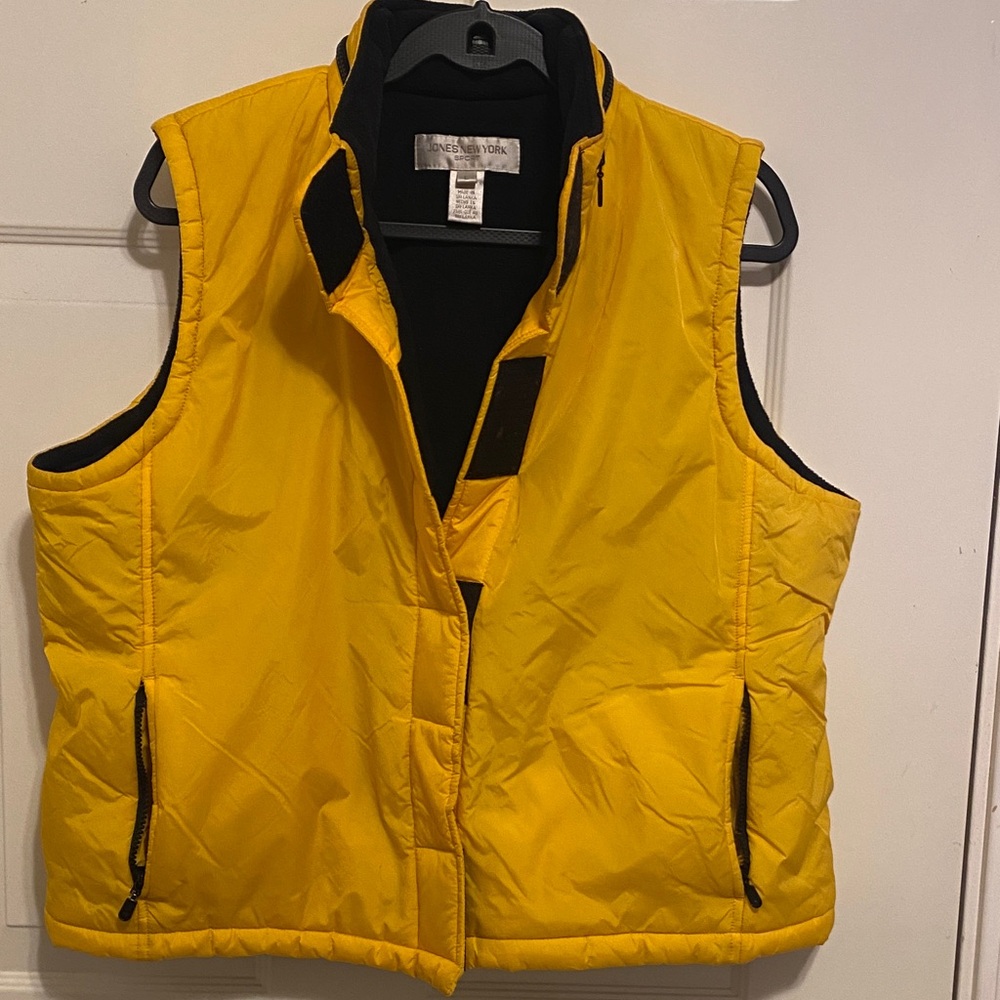 Jones New York Yellow Vest